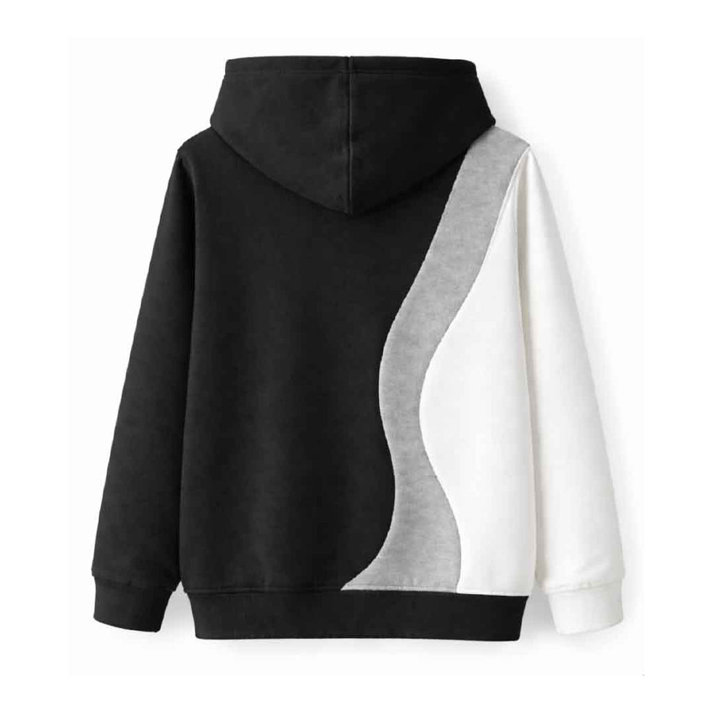 Hoodie Noir Wave